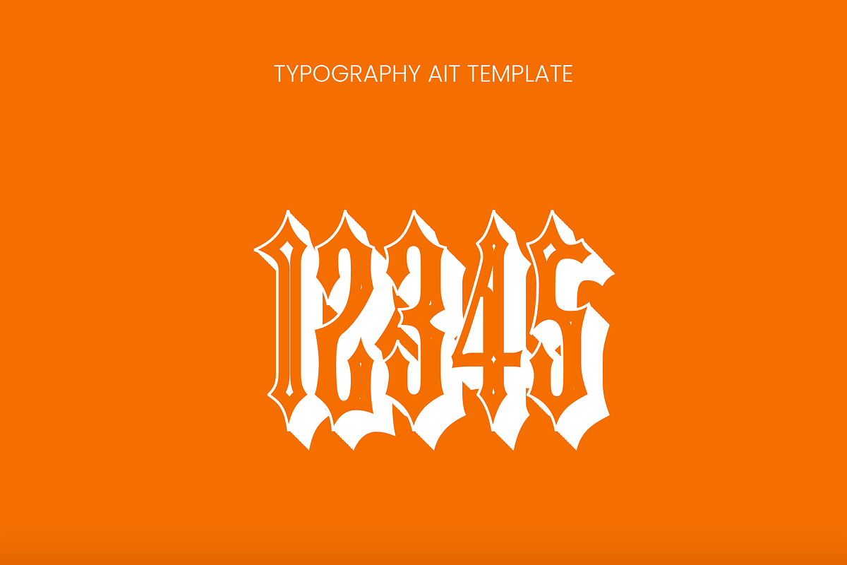 Gothic Ornamental 3D Text Effect preview 2