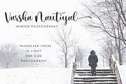 Mystical Snow - Beautiful Font, a Script Font by Sronstudio (Thumbnail 2 of 10)
