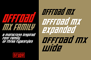 Offroad MX Family, a Sans Serif Font by GRYPE (Thumbnail 1 of 3)