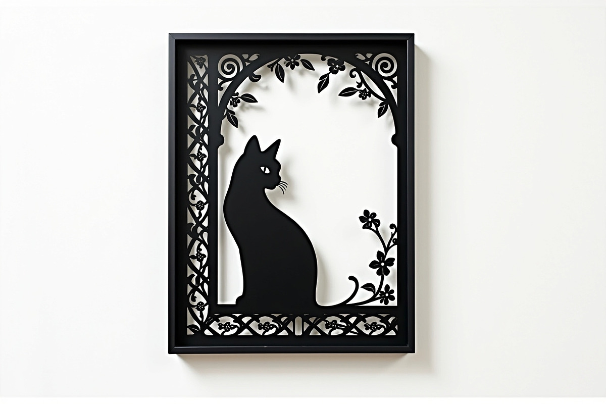 Ornamental Floral Laser Cut Lotus, an Object Graphic by Designs_River (Photo 11 of 11)