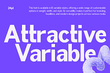 Attractive Variable (18 Fonts)