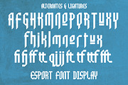 Bredals | Esport Display Font, a Sans Serif Font by MrLetters (Thumbnail 6 of 10)