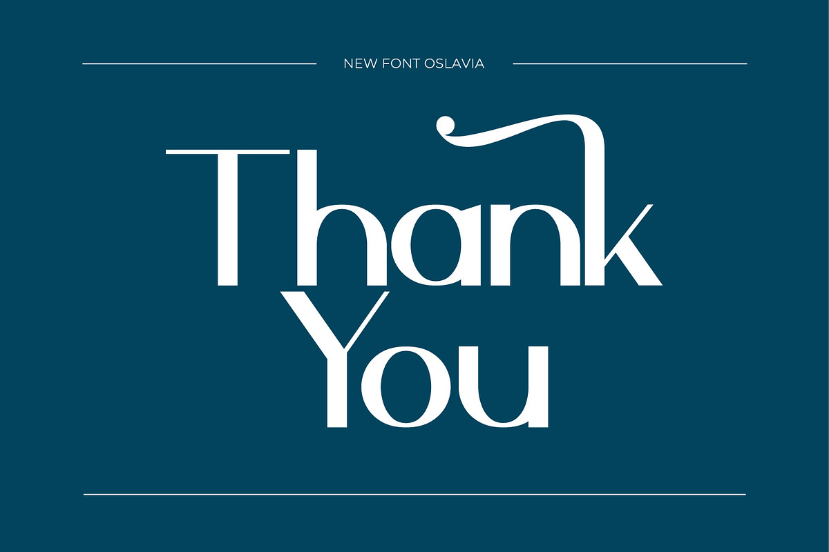 Oslavia - Modern Sans Serif Font, a Sans Serif Font by Rishsketch (Photo 15 of 15)