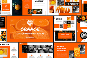 Orange - Powerpoint Template