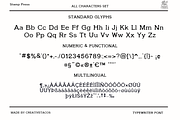 Stamp Press - Retro Typewriter Font, a Sans Serif Font by Creativetacos (Thumbnail 5 of 9)