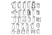 Fire Extinguishers Safety Equipment, an Object Graphic by nikagraphic (Thumbnail 3 of 3)