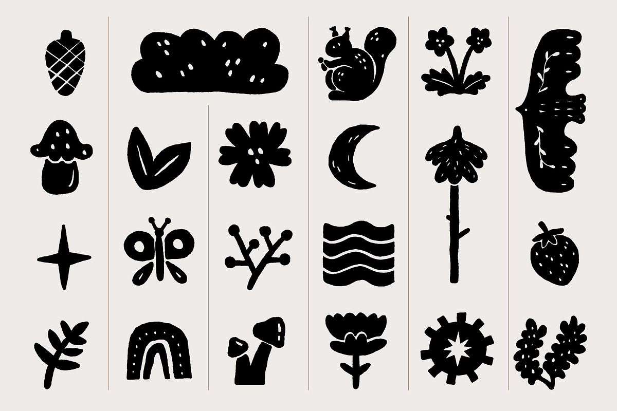 FOREST TALES | Graphic collection, an Animal Illustration by katieromanoff_art (Photo 9 of 12)