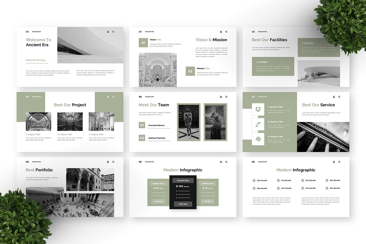 Ancient Era - Museum Keynote, a Presentation Template by Deepslide Studio (Photo 2 of 6)