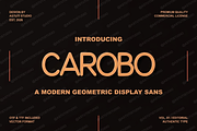 Carobo | Modern Sans Serif, a Sans Serif Font by Astuti Studio (Thumbnail 2 of 25)