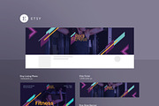 Social Media Pack | Fitness Gym, a Social Media Template by Amber Graphics (Thumbnail 6 of 10)