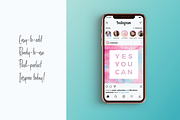 Empowering Girl Boss quotes!, a Social Media Template by Delightful Design (Thumbnail 5 of 6)