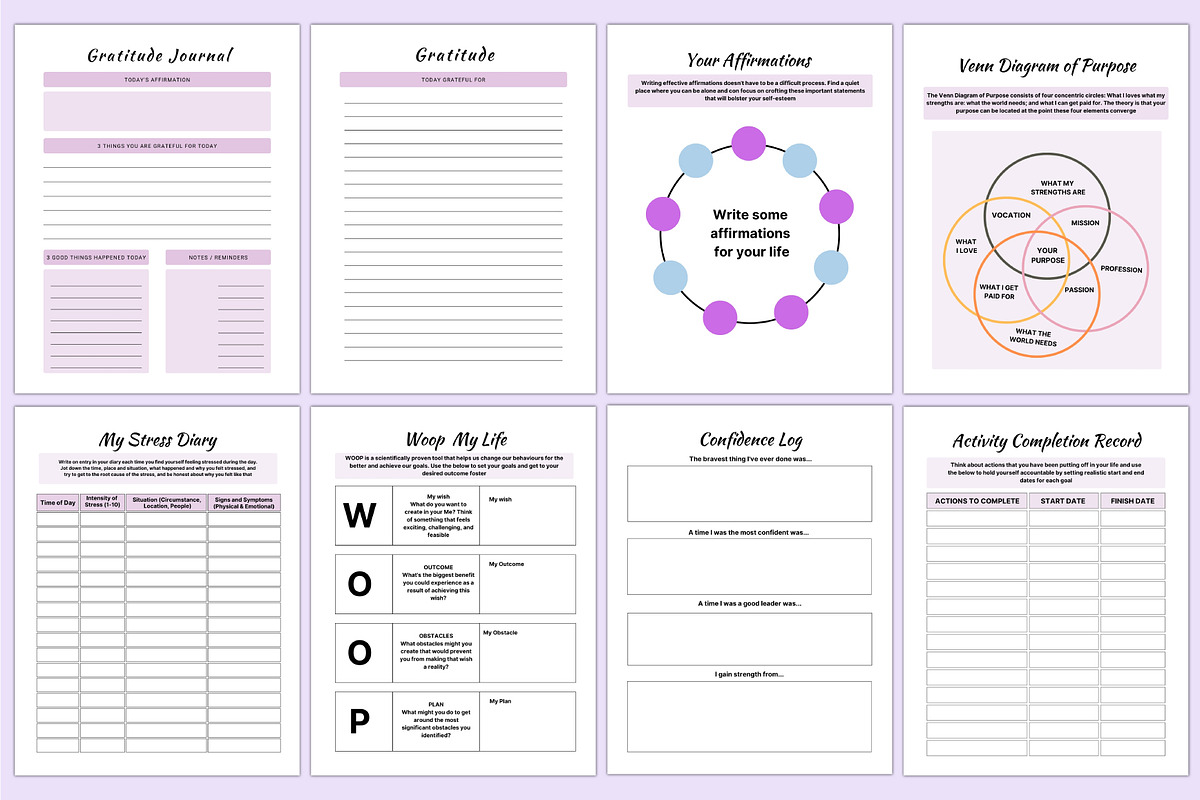 2025-2026 Life Coaching Planner KDP, a Stationery Template by Shumaya (Photo 6 of 9)