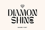 BAGME Stylish Display Font, a Sans Serif Font by Typebae (Thumbnail 5 of 8)