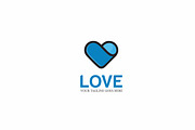 Love Logo, a Branding & Logo Template by ONESADYA (Thumbnail 1 of 2)