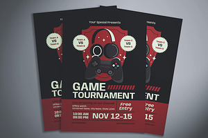 Game Tournament Flyer