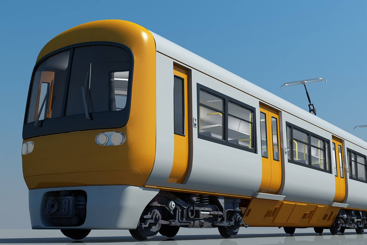 3D Train 05, a Cars & Vehicle 3D Model by Giimann (Photo 5 of 16)