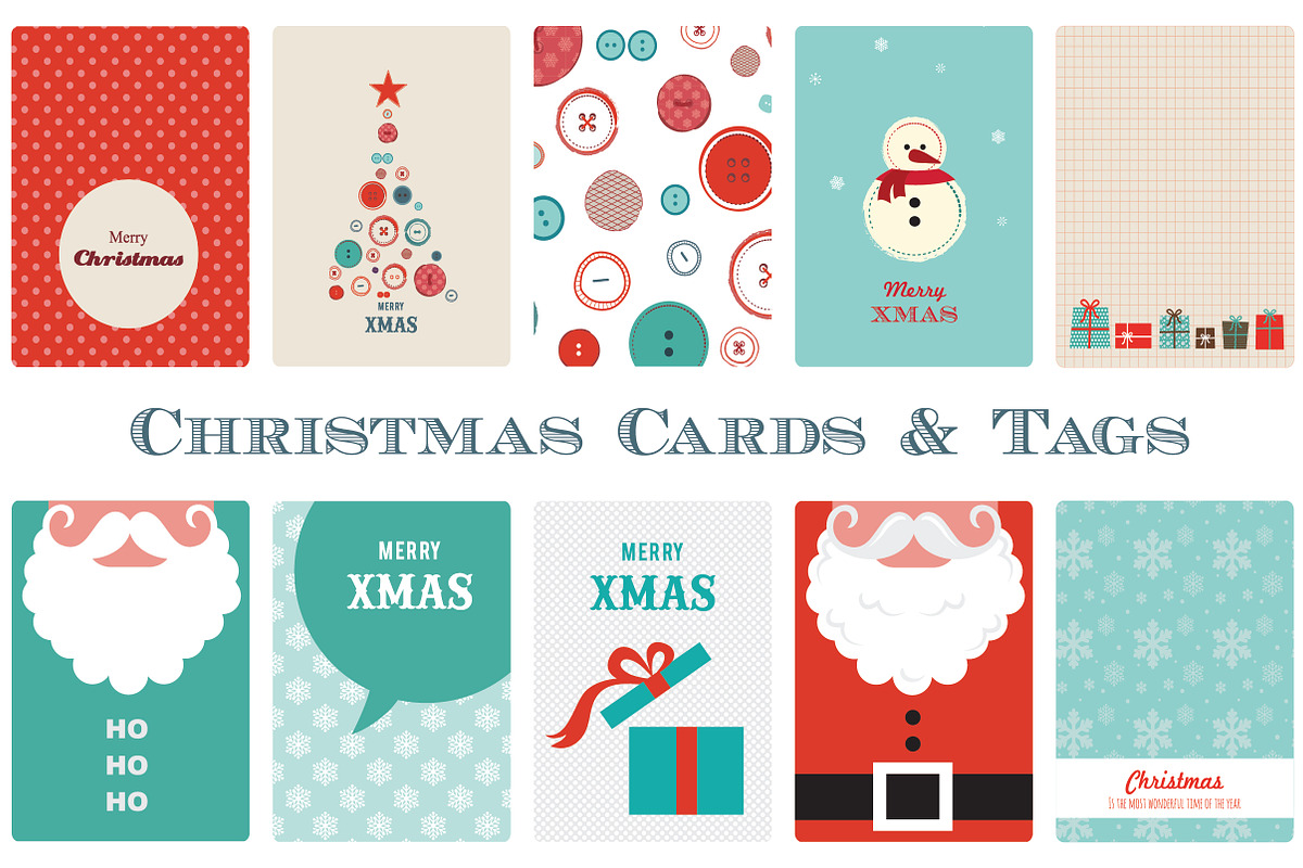 Christmas Cards and Tags, an Illustration by jenny lipets (Photo 1 of 2)