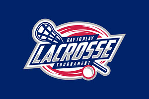 Lacrosse Emblem Logo Design