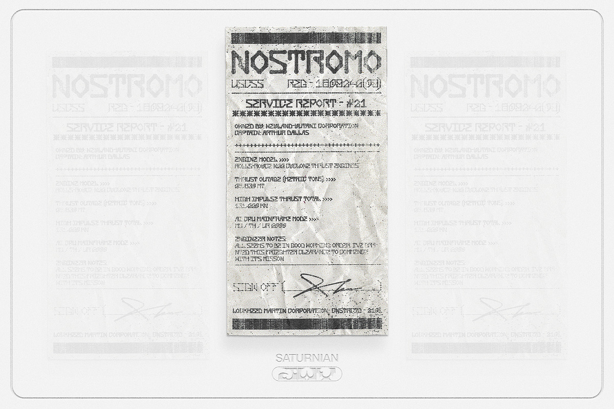 JWV - SATURNIAN - Bio-digital font, a Sans Serif Font by Jordan Warren Visuals (Photo 6 of 7)