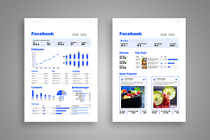 Social Media Report Template