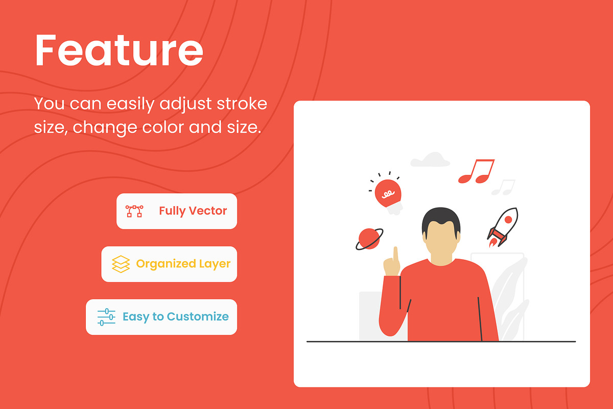 Popio Illustration Bundle, a Person Illustration by Kawalan Studio (Photo 5 of 8)
