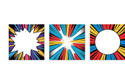 POP ART STYLE FRAMES, a Background Graphic by SketchArtStudio (Thumbnail 2 of 3)