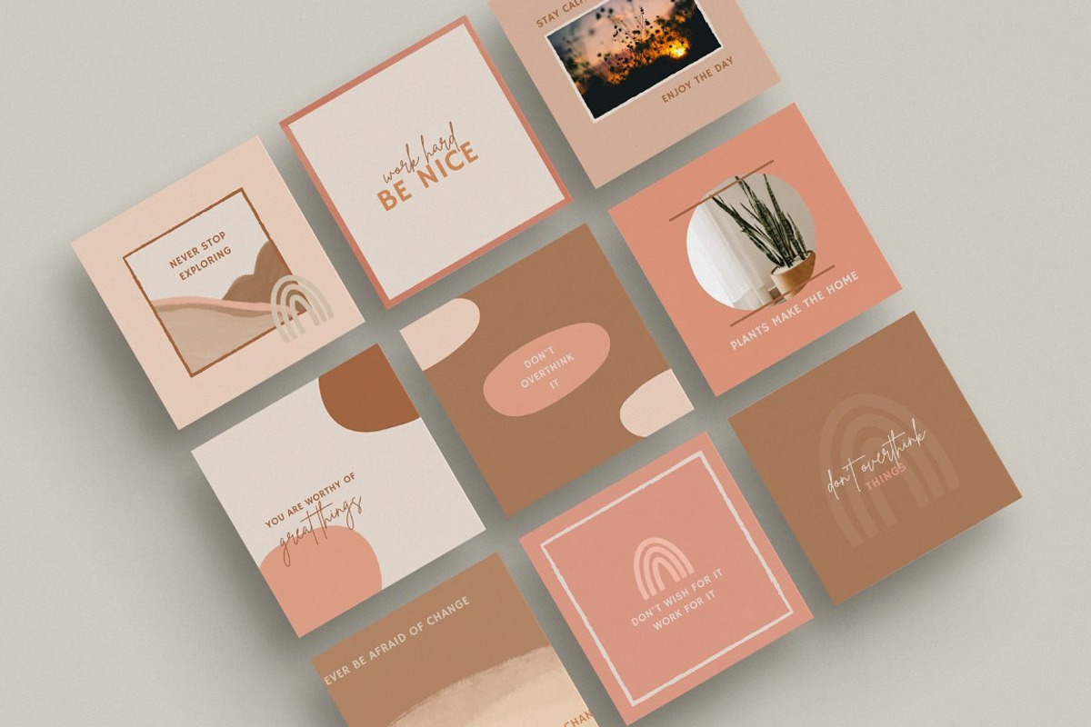 Social Media Templates For CANVA, a Social Media Template by Forth and Wild (Photo 3 of 31)