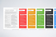 Echo CV/Resume (DOC + PSD), a Resume Template by Valeur Design (Thumbnail 2 of 2)