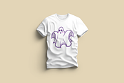 Cute Spooky Ghost Cartoon Vector, an Object Illustration by Artstorystudio (Thumbnail 3 of 3)