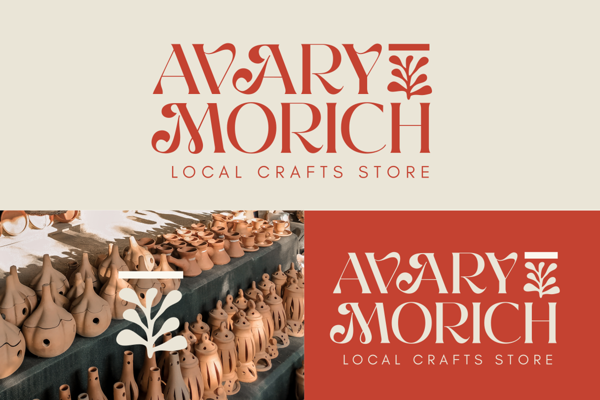 Milky Noire, a Serif Font by zeenesia (Photo 3 of 14)