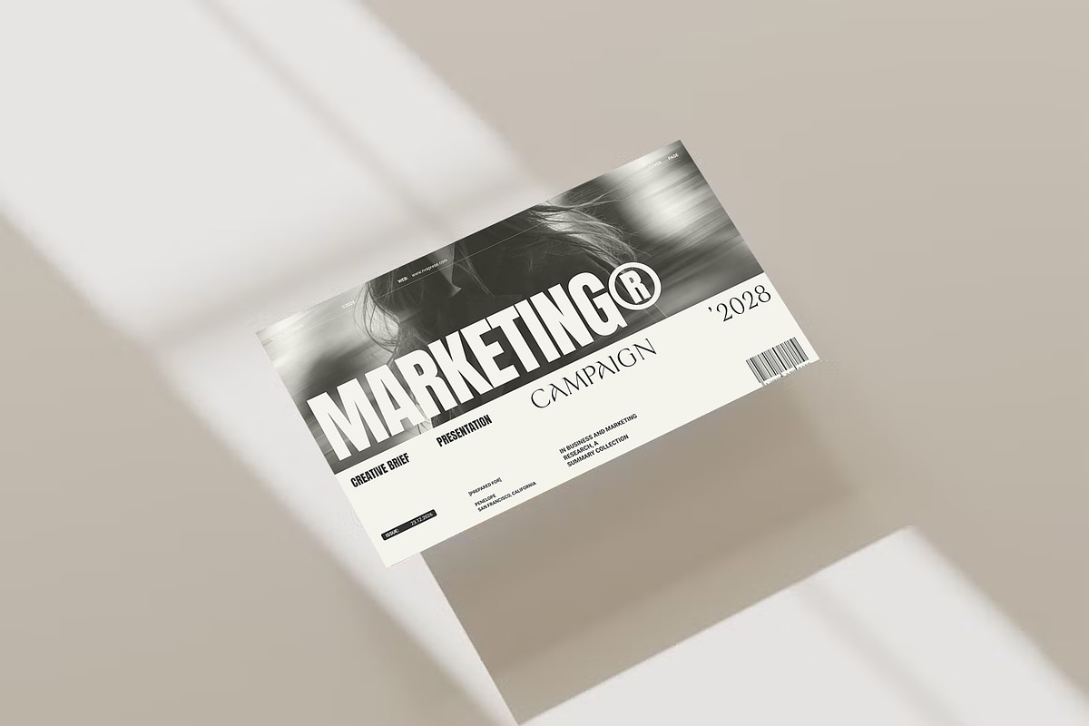 Creative Brief Campaign Presentation, a Presentation Template by Studio Monova (Photo 7 of 13)