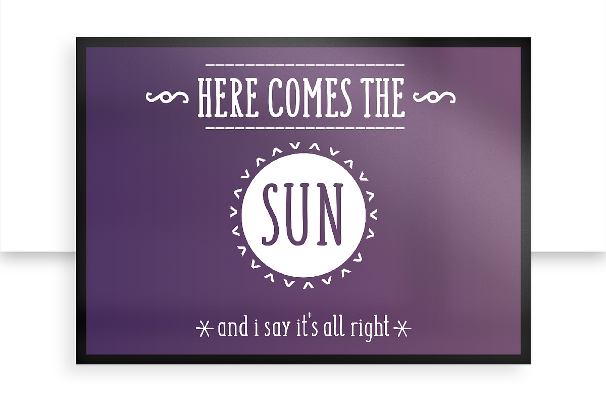 SUNN Serif Extended Font, a Font by Wild Ones (Photo 4 of 7)