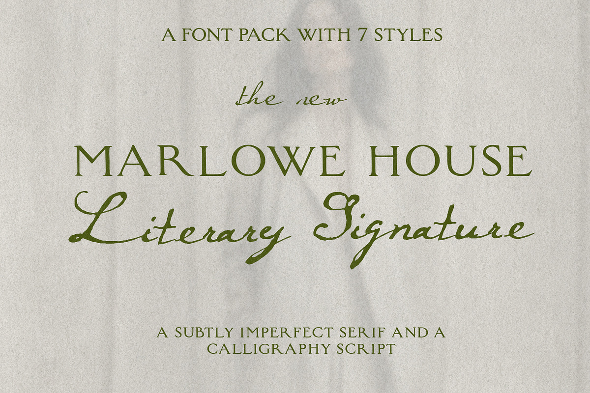 Calligraphy Ink Script Vintage Serif, a Handwritten Font by Laras Wonderland (Photo 1 of 14)