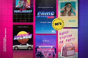 80's Instagram Retro Style