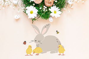 Easter Boho Clipart