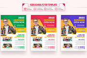 Kids school Admission Flyer Template, a Marketing Template by Mk_Studio (Thumbnail 4 of 11)