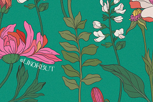 Maia Botanical Pattern And Graphics