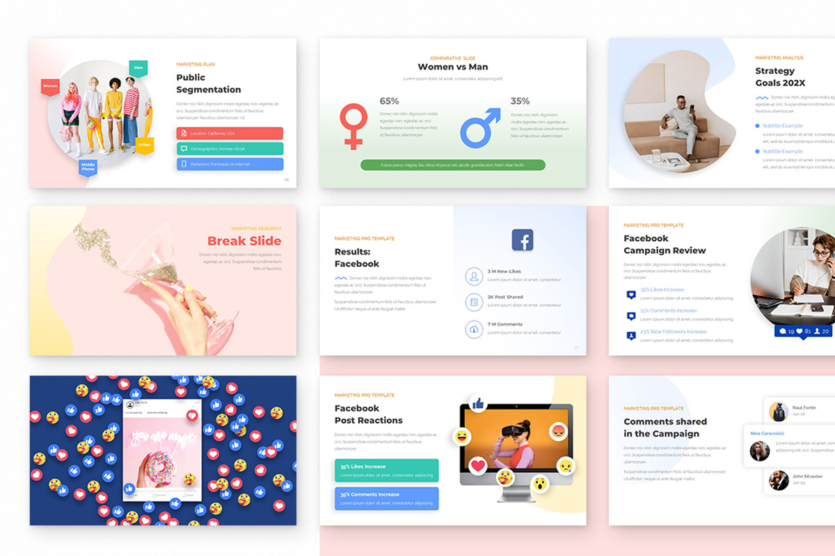 Marketing PRO | Powerpoint Template, a Presentation Template by Zacomic Studios (Photo 5 of 10)