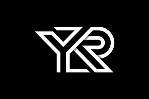 Unique Letter YR Monogram Logo, a Branding & Logo Template by Buqancreative