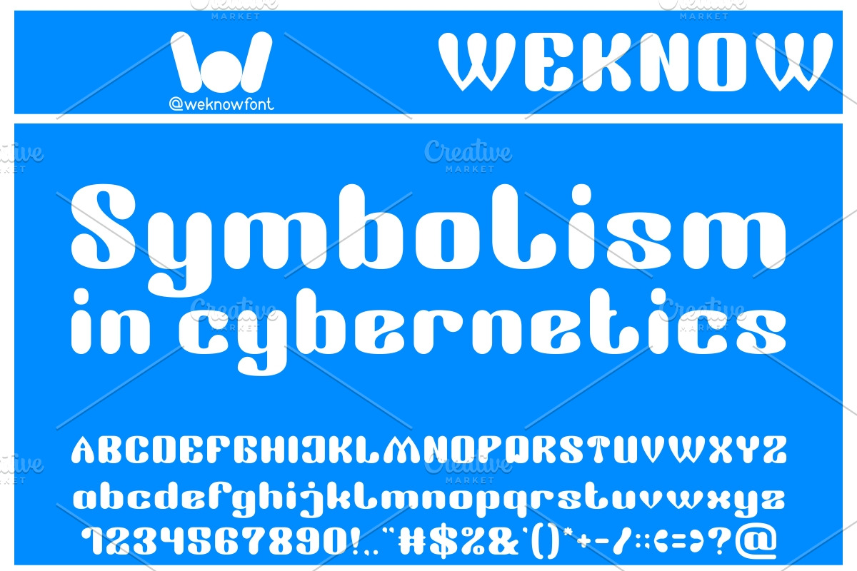 Constant motion font, a Font by weknow (Photo 5 of 8)