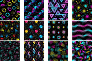 Funky 90s Abstract Pop Art Neon, a Pattern Graphic by Wow Magic (Thumbnail 3 of 3)