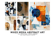 Mixed Media Abstract Art, a Decorative Illustration by Digital Art Creations (Thumbnail 3 of 7)