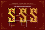 Luxgard, a Font by Sentavio (Thumbnail 3 of 12)