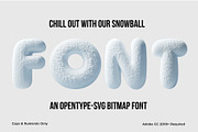 Snowball, a Symbol Font by Loudoun Design Co. (Thumbnail 1 of 6)