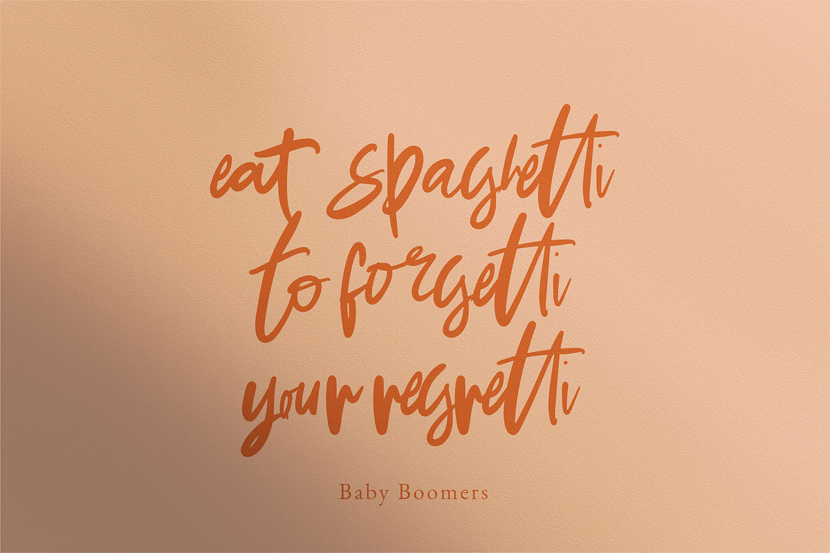 Baby Boomer, a Handwritten Font by Dirtytemp Studio (Photo 15 of 16)