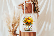 Whimsical sunflower Clipart, an Illustration by Designworld (Thumbnail 8 of 8)