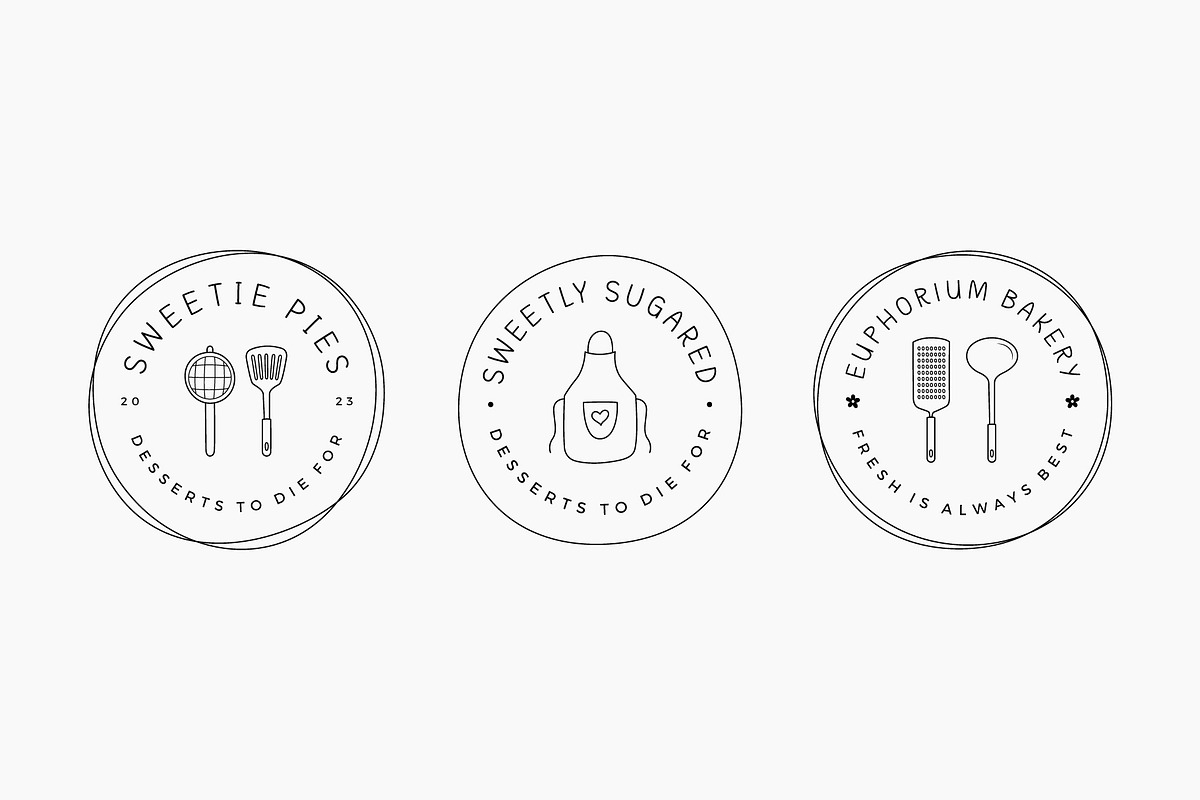 Bakery Logos, a Branding & Logo Template by ChicGraphix (Photo 4 of 7)