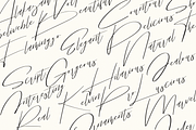 Bisqootte | Modern Calligraphy Font, a Script Font by Ardana Creative (Thumbnail 12 of 14)