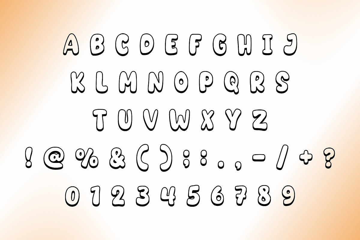 Sunrise Orange, a Font by Limited.studio (Photo 3 of 5)