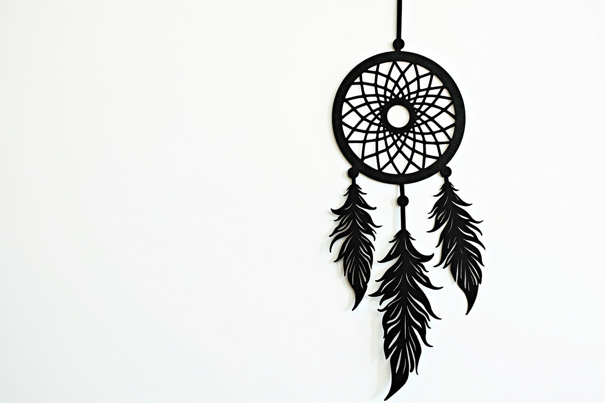 Scandinavian Unique Dreamcatcher, an Illustration by Amazin_art (Photo 3 of 26)